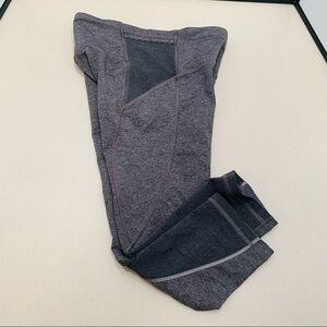 Lululemon Pants Women Size 4 Gray Yoga Gym Capri Workout Casual Ladies